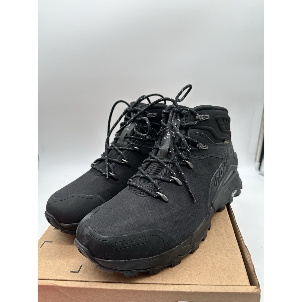 Inov-8 Roclite Pro G 400 GTX V2 001073-BK Men Black Synthetic Boot 10.5
